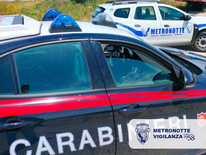 Sventato furto con arresto a Castellaneta (TA) grazie all'intervento della Metronotte e dei Carabinieri 