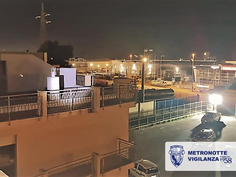 Vigilanza bari furto sventato