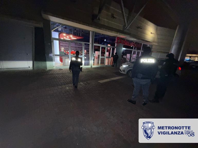 MATERA: Furto sventato grazie al pronto intervento della Vigilanza METRONOTTE e al supporto della Polizia