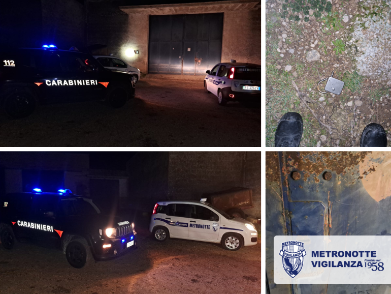 GRAVINA IN PUGLIA (BA) - Furto sventato grazie all'attenzione dell’operatore METRONOTTE