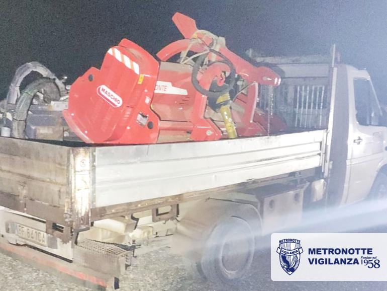 LATERZA (TA) - Tentato furto sventato, intervento tempestivo delle pattuglie Metronotte e dei Carabinieri