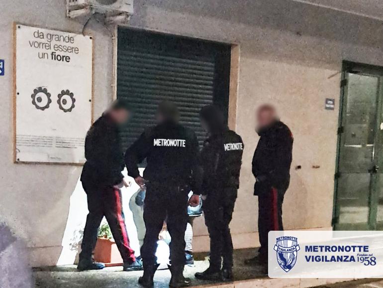 LATERZA (TA) - intrusione di un individuo in stabilimento industriale - Intervento Metronotte e Carabinieri