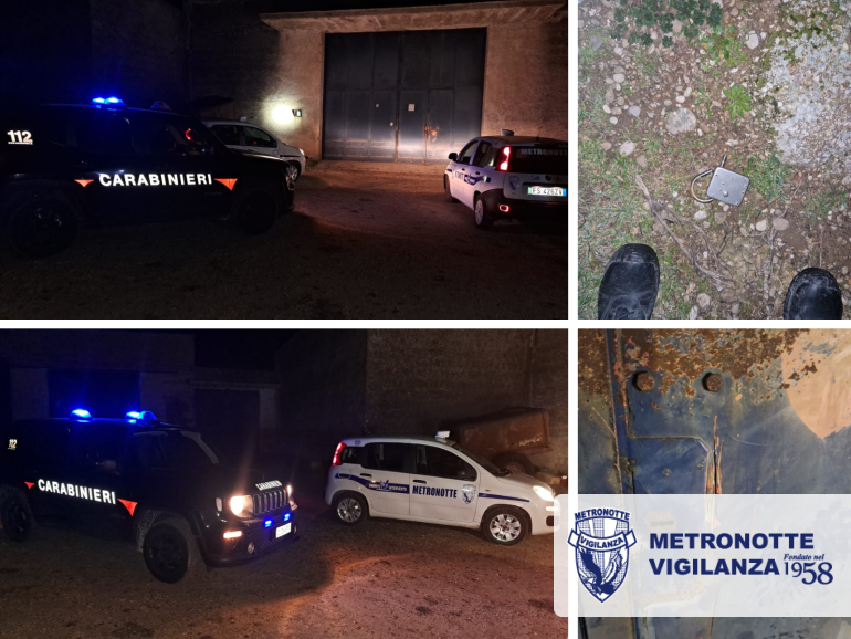 GRAVINA IN PUGLIA (BA) - Furto sventato grazie all'attenzione dell’operatore METRONOTTE