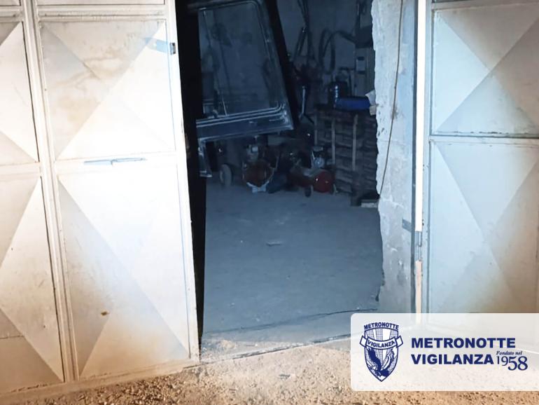 Tentativo di furto sventato a PALAGIANELLO (TA): intervento notturno Metronotte in azienda agricola