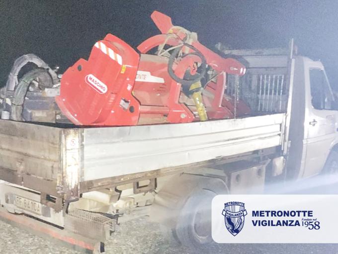 LATERZA (TA) - Tentato furto sventato, intervento tempestivo delle pattuglie Metronotte e dei Carabinieri