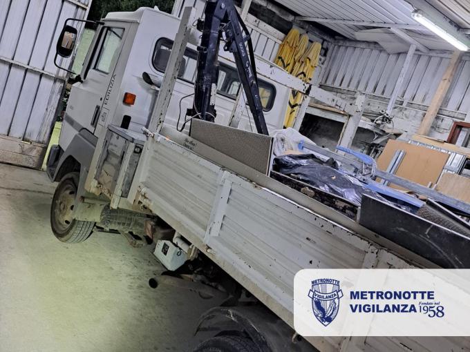 PALO DEL COLLE (BA) - Furto sventato intervento delle Guardie Giurate Metronotte