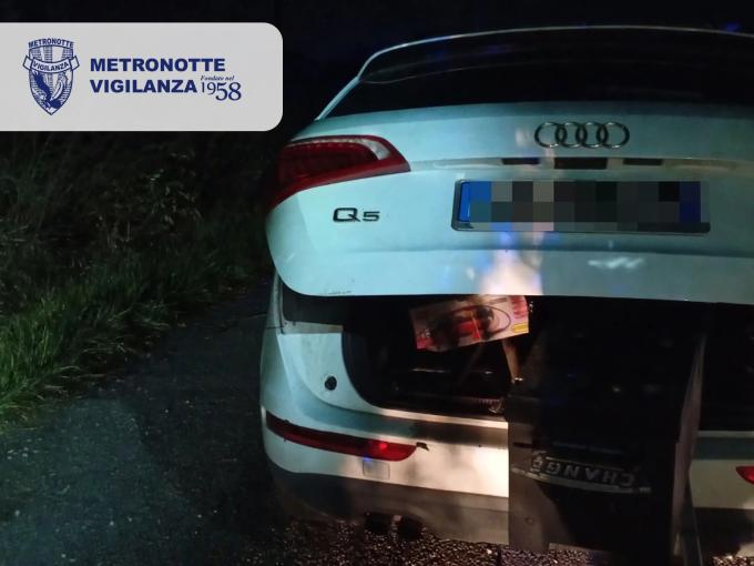Tentativo di furto sventato a LATERZA (TA) - intervento notturno Metronotte in attività commerciale