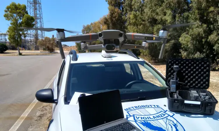 Vigilanza con sistemi aeromobili a pilotaggio remoto - Drone metronotte ginosa matera potenza oria bitornto bari gravina (2)