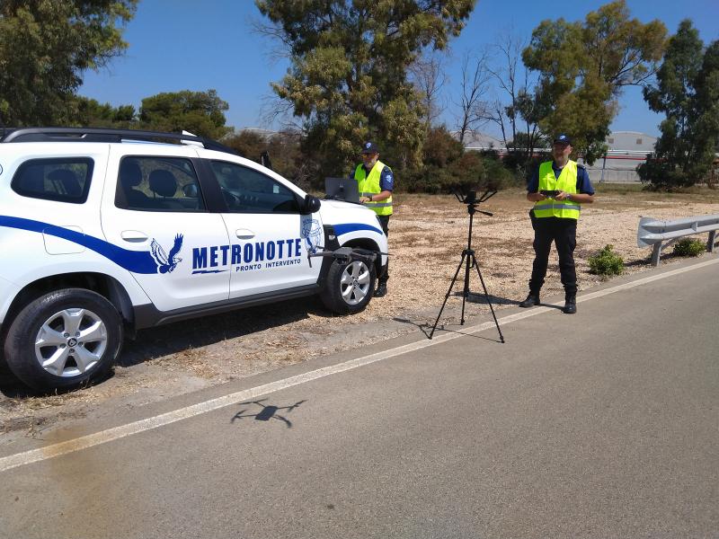 Vigilanza con sistemi aeromobili a pilotaggio remoto - Drone metronotte ginosa matera potenza oria bitornto bari gravina (2)